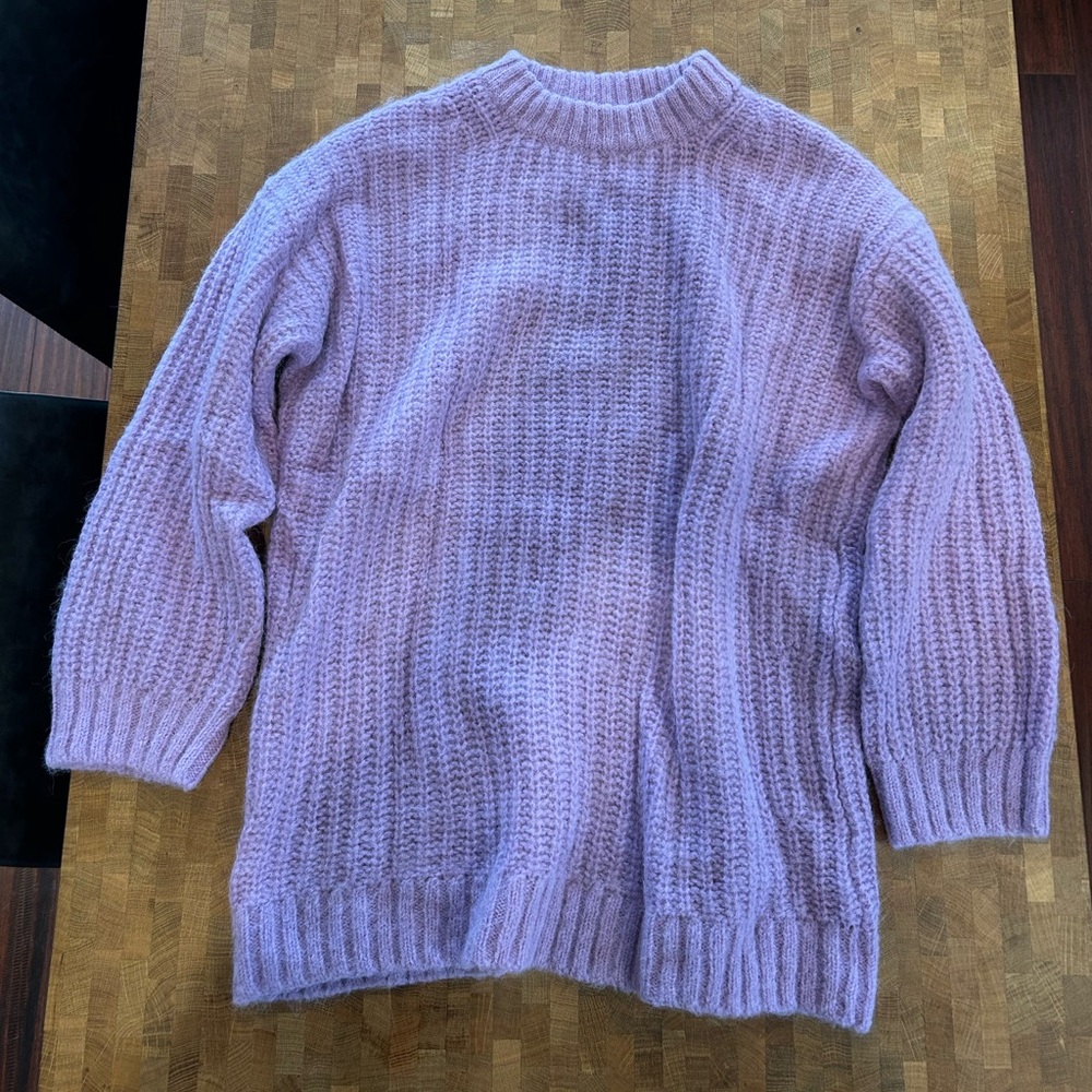 Sezane Tunic Purple Size Large